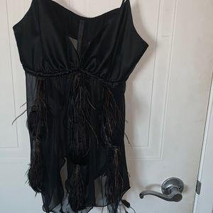 Poleci sexy babydoll with feathers 🪶 new (size 8)